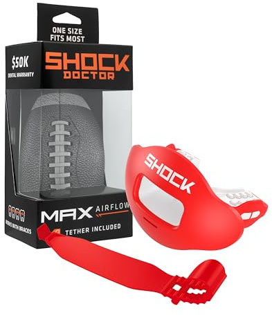 Shock Doctor Unisex-Erwachsene Max Airflow 2.0 Lip Guard