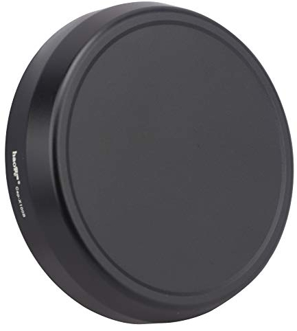 Haoge Cap-X100B Metal Lens Cap for Fujifilm Fuji Fujinon X100F X100S X100T X100 X70 Camera Lens Black