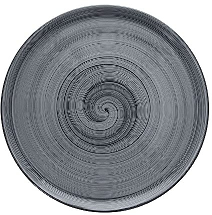 TOGNANA Pizzateller CINZIA, rund, grau, 33 cm