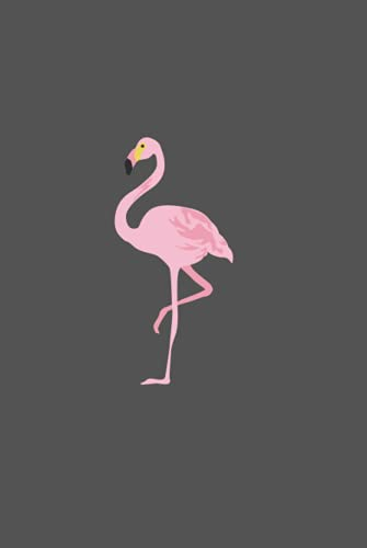 Bullet Journal: grey flamingo hardcover dotted bullet journal