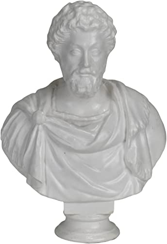 Marco Aurelio emperador romano filósofo estoico busto cabeza retrato escultura