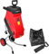 PowerSmart Cippatrice elettrica con filo da 120 V 15 A, trituratori con capacità di ramo di 45 mm, borsa di raccolta per giardino