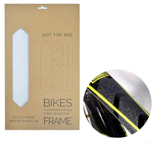 Pellicola protettiva per bicicletta, antigraffio, trasparente, decalcomanie per mountain bike e bici da strada (2#)