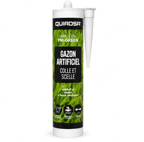 Mastic Élastique Polyuréthane Vert 290 mL - Joint & Collage Gazon Artificiel