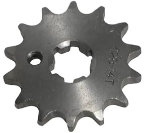 NKURTPC Moto Piñon Delantero Compatible con Yamaha FZ16 Fazer 150, piñón Delantero de Motocicleta, 428 14T, piñón de Cadena de transmisión, Engranaje de Alto Rendimiento.