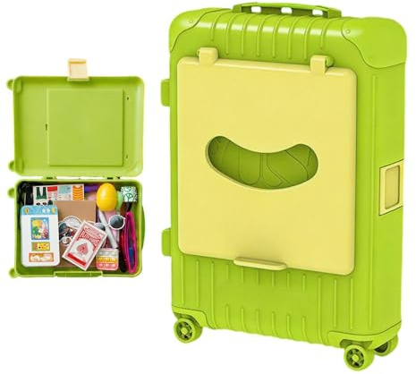 Bsbkoj Aufbewahrungsspiel | Mini-Koffer zum frühzeitigen Lernen, Koffer-Herausforderung, für , Mädchen, Zuhause, Reise, Kindergarten, Koordination, Auge, Entwicklung