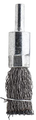 Perfeclan Cepillo de Alambre Pen para Desbaste Fino Cepillo Crimpado Cepillo Pulido Cepillo de Taladro para Remover Óxido Adecuado para, 3
