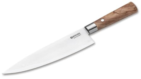Damascus Olive I Chefs Knife