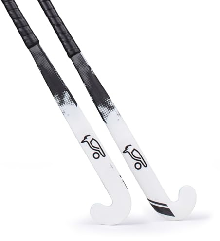 Kookaburra Unisex Siege - 36.5 Light Hockey Stick, Black/White, 36.5 Light EU