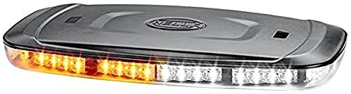 HELLA 2RL 014 565-421 LED-Warnleuchte - Mini Lightbar - 12/24V - gelb - Magnetbefestigung - Kabel: 2500mm - Anbau