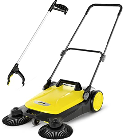 APH Reinigungstechnik Kärcher Kehrmaschine S 4 Twin inkl. Grobschmutzzange / 1.766-360.0