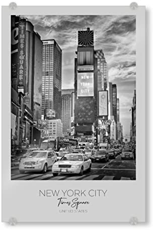artboxONE Acrylglasbild 45x30 cm Städte/New York Im Fokus: NYC Times Square - Bild New York Broadway Manhattan