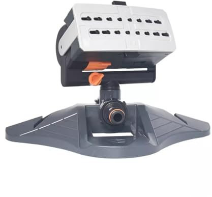 NTDMSFWM Oszillierender Sprinkler, Garten-Rasensprinkler, 360 Grad drehbarer Schwingsprinkler, Mehrzweck-Garten-Rasensprinkler, Sprinkler for die Bewässerung der Terrasse zu Hause, im Hinterhof