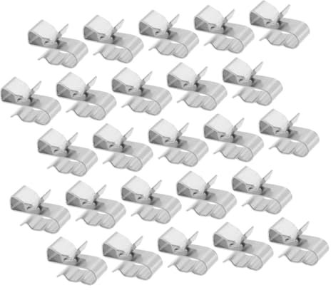 SOLUSTRE 25stücke Kabelclips Für Solarmodule Drahtklemmen Für Photovoltaik Kabelmanagement-clips Aus Kabelrahmenclips Für Anhängerrahmen Kabelklammern Für Solaranwendungen