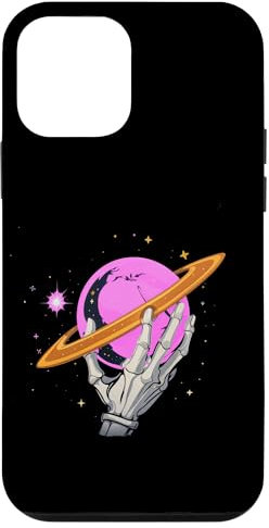 Custodia per iPhone 12 mini Rosa Reach For The Stars Grafica a colori rosa