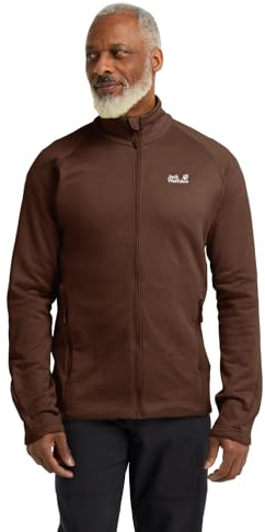 Jack Wolfskin Herren Peak District Fz M, Hot Choc, XXL EU