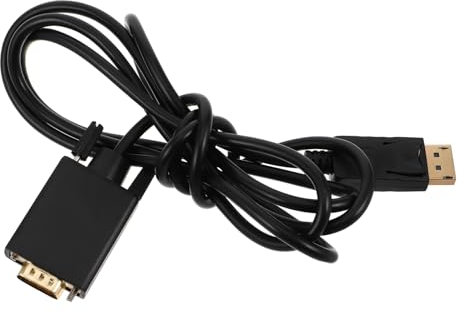 NUOBESTY 1.8m Cavo Displayport Vga Adattatore Displayport Maschio Vga Maschio Collegamento Per Monitor Del Computer Tv Proiettore