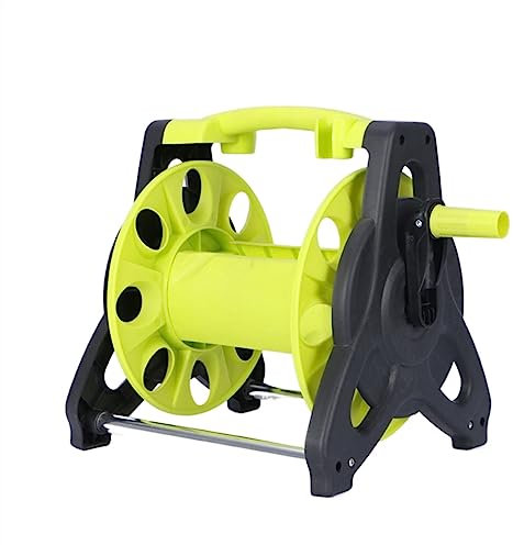 Support de tuyau d'arrosage intérieur/extérieur, facile à utiliser, enrouleur de tuyau d'arrosage, petit tuyau d'arrosage portable, enrouleur de tuyau d'arrosage en ABS, pour jardin, ferme, lavage d