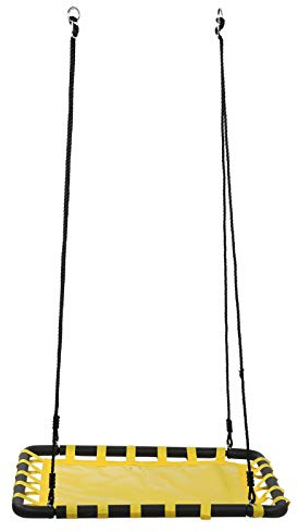 POENVFPO Swing del árbol de Plataforma de Larga Duración de Marco de Acero para Adultos con Estera de Tela Oxford 900D, Columpio Externo para y Familiares, Adecuados para su Uso Durante Toda la