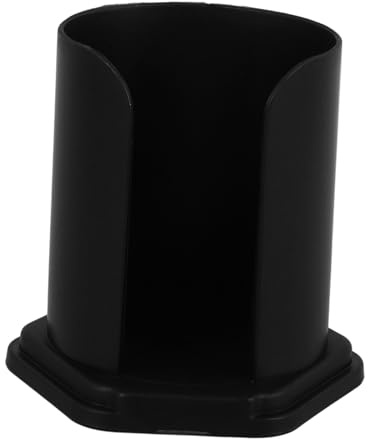 Porta Filtro per Carta da Caffè in Plastica Nero, Grande Capacità
