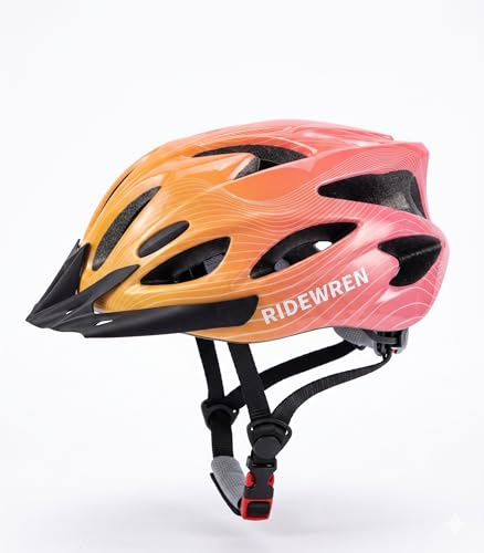 Kids Bike Helmet, Kids Helmet for Boys and Girls Ages 3-14, Adjustable Fit 50-59cm for Cycling, Scooter Riding and Skating with Removable Visor