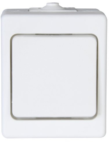 Kopp 564302002, Interruttore, IP44, Standard, sopraintonaco, per ambienti umidi