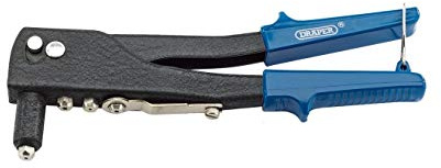 Draper 265 KA kit de pince à riveter pour rivets en aluminium, Bleu