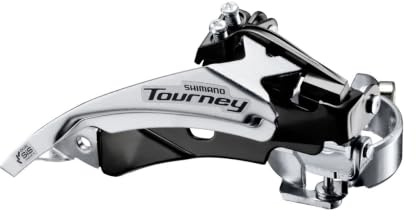 SHIMANO Tourney FD-TY510 Umwerfer, Silver/Black, One Size