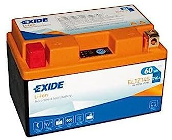 Batería Exide-Litio ELTZ14S 12V - 5Ah/290A (EN) (150x87x93mm)