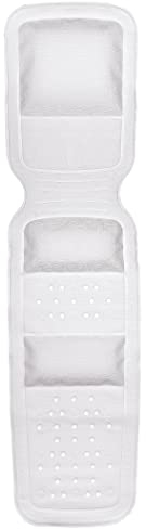 Kleine Wolke Wanneneinlage Wellness, 36 x 145 cm, weiß