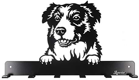 Laperino *Collie *Schicke und praktische Hundegarderobe XL 450mm Breit - Leinengarderobe (Collie)