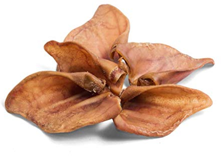 Bonya Smile Schweineohren 10 Stück XL – Beste Qualität für Hunde, Hundeleckerlis, Geschenk Hundesnack