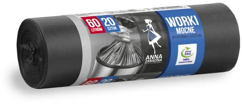 Anna Zaradna Sacchetti per la spazzatura FORTI 60L 20 pz