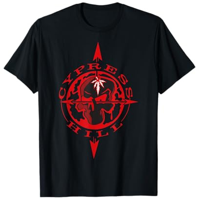 Cypress Hill - Skull and Compass T-Shirt