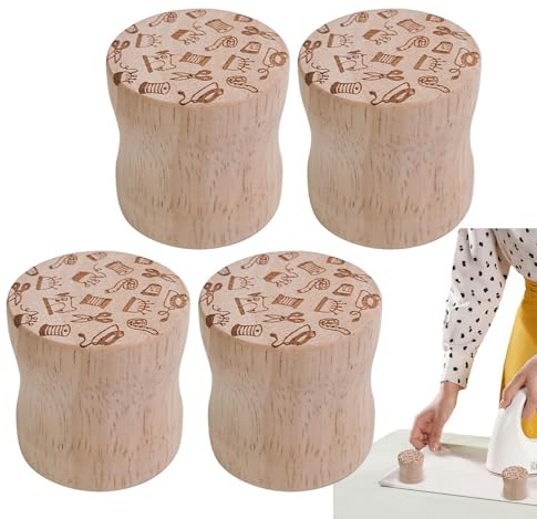 Gewichte von Muster zum Nähen | Gewicht aus rundem Holz - Stoffgewicht zum Nähen von Steppdecken, Schreib- und Zeichenpapier
