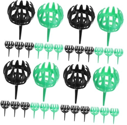 SUPVOX 4 ensembles Boîte À Engrais Conteneurs De Stockage D'Engrais De Culture Panier D'Engrais Pour Bonsaï Jardinière De Jardinage Extérieur Verger Intérieur 20 pièces * 4