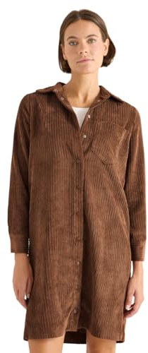 CECIL Cordkleid Mocha Caramel L