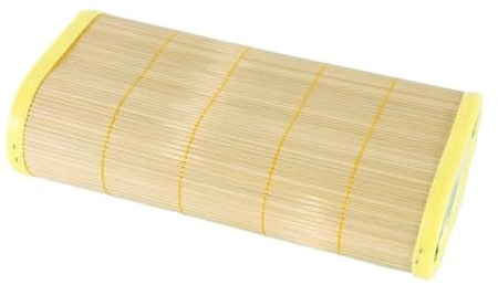 NihaoWXM Sauna Kopfstütze Holz Sauna-Kopfstütze, doppelseitiges Bambuskissen, hohles Nackenstützkissen for den Saunaraum, Einzelnutzung(Color 1,32 x 18 x 8 cm)
