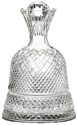 Decanter Per Vino Classico Decanter Girevole In Vetro Di Grandi Dimensioni Con Tappo E Base Larga, Accessorio For Vino Aeratore Vino