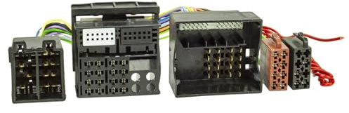 tomzz Audio 7308-000 Cavo a T ISO compatibile con Citroen Peugeot per alimentare l'amplificatore ISO per THB Parrot Dabendorf i-sotec Match
