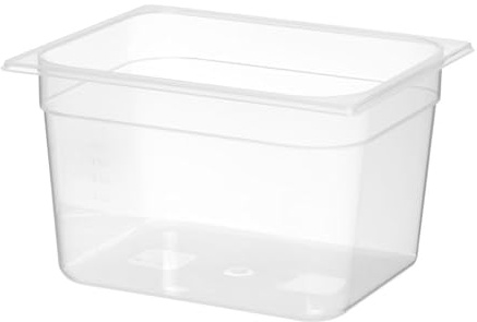 Gastronorm Behållare 1/2, 12.5L, 200mm Höjd