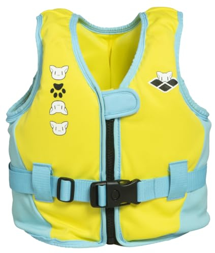ARENA 4018 Unisex – baby barn flytväst vänner, gul, 2–4 år