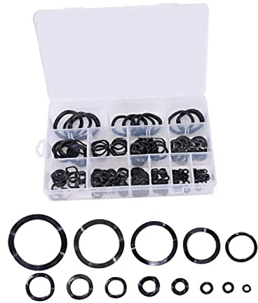 Rondelles élastiques ondulées de type à compression en acier au carbone de 320 pièces, kit d'assortiment de joints ondulés en métal