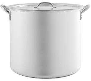 Officine Standard 453030 Pentola Alluminio Pomodoro, 30 Cm, con Coperchio, Manico Inox