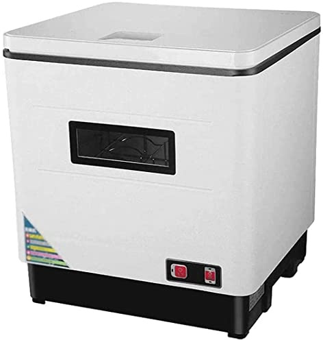 Fully Automatic Dishwasher Free Standing Table Top UV Disinfection Dishwasher, Rotary Spray 360° Azimuth Easy to Clean, Energy Efficient