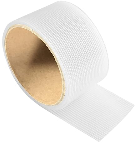 Fliegengitter Reparatur Set Fliegengitter Reparatur Klebeband Reparaturband Für Moskitonetz Fliegengitter Klebeband Für Reparatur Fenster Tür Insektenschutz Träne Löcher,5Cmx5M(Weiss)