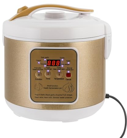 Schwarzer Knoblauch Fermenter, 6L Joghurtbereiter, Schwarze Knoblauch Fermentieren Maschine, Automatische Intelligente Fermentationsbox, für herzustellen Joghurt/Natto/Reiswein usw