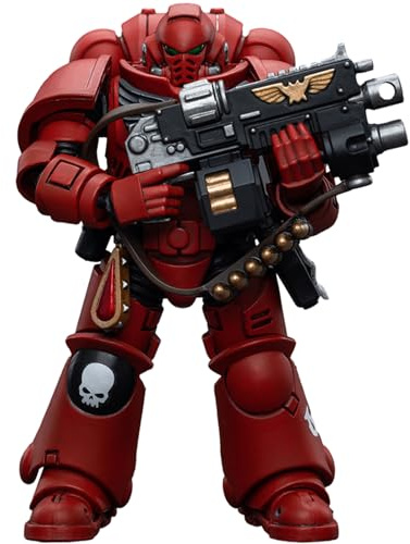 JOYTOY JT6649 40K 1/18 Action Figur Spielzeug, Blood Angels Intercessors, 4-Zoll Geschenk für Action Figure Enthusiasten und Sammler