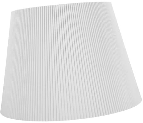 HOMSFOU Tischlampenschirm Stoff Ersatz Lampenschirm Abnehmbar Für Stehlampe Schreibtischlampe Weiß Lampenschirm Für Innenbereich