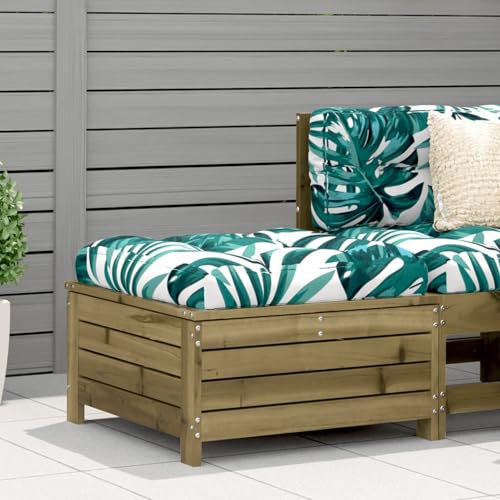ZEYUAN Gartenhocker 62x63,5x32 cm Kiefernholz Imprägniert, Balkon Hocker, Fusshocker Garten, Hocker Garten, Fußhocker Für Sessel, Gartenmöbel Hocker - 844902